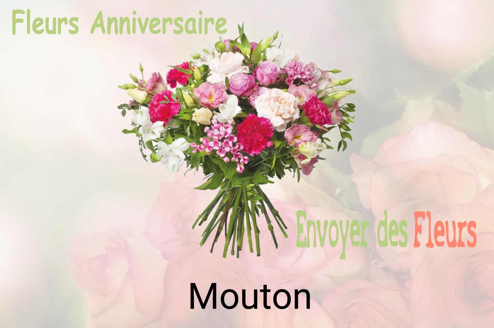 Bouquet de fleurs d’anniversaire livré à Mouton